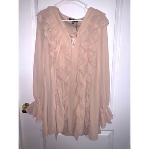 Missguided Cream dress